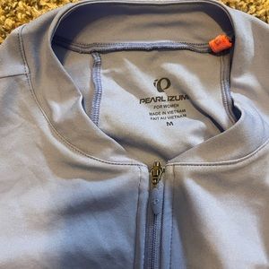 Pearl Izumi light blue long sleeve
